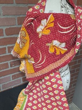 Colorful Kantha Scarf #13